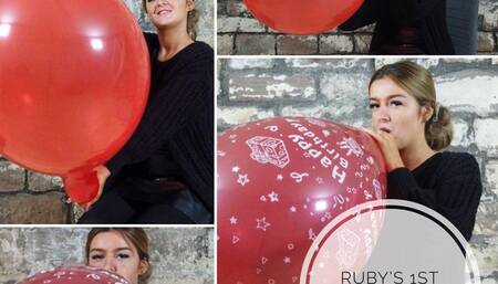 RR001: Rubys 1st 17" Tuftex BTP & 16" Unique