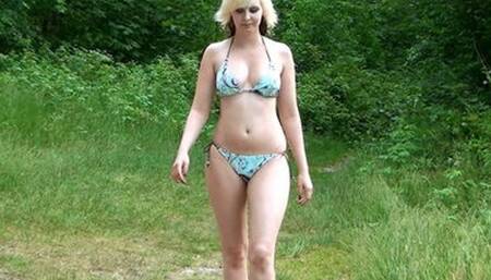 Sunbath And Catwalk In Bikini HD-480