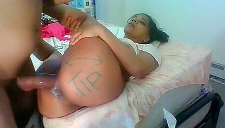 Sexy Brown Ass Hole P2