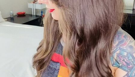 Smoking Corks in Rainbow Flag Tanktop