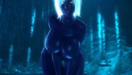 Dark elf Queen Nualia- huge boobs (noname55)