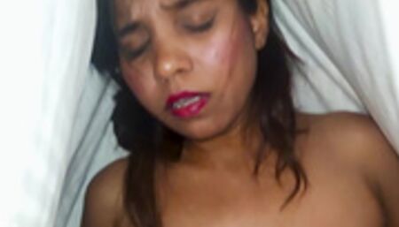 Indian Girl likes to get fucked under the blanket - hindi audio sex video