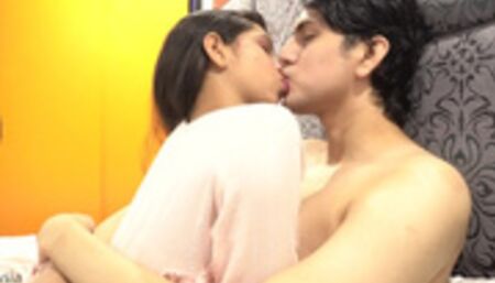 Hot Teen Couple having Romantic Sex in their Hotel Room