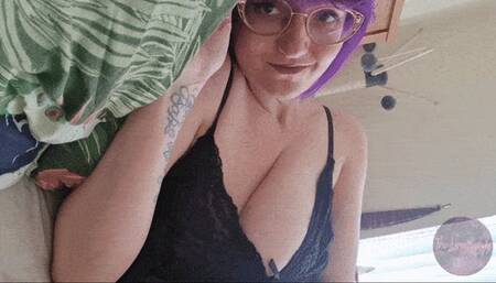 Girlfriend Bounces Tits in Your Face