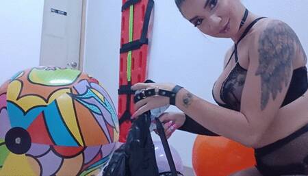 Inflable whale no pop