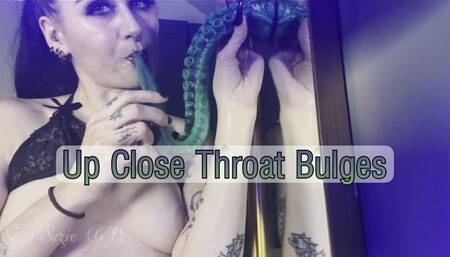 Up Close Throat Bulges