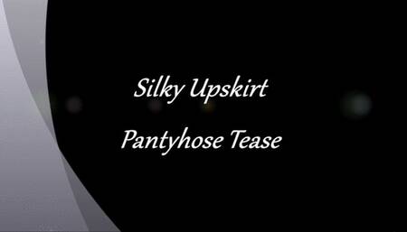 Silky Upskirt Pantyhose Tease (1080p HD)