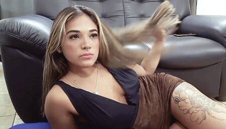 Smoking Sexy Girl 120's (Model Beatriz Video 0003 (1920X1080)