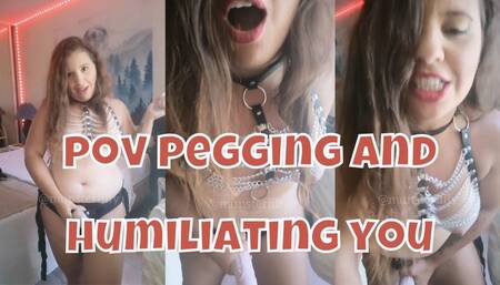 POV Pegging And Humiliating You