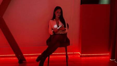 EvilWoman: Testing my new stripper