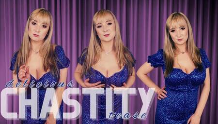 Delicious chastity tease