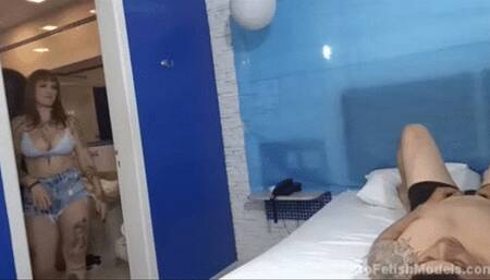 Miss Bowie And Amazon Vivi: We’re Going To Bury Your Face Under Our Farting Asses (4-Part Series)