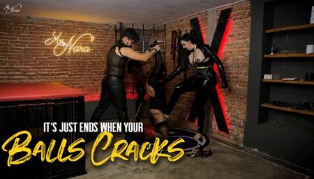 Nara, Hex and Spicy Candy tag team to break a crossdresser brat's spirity (1080 EN-sub)