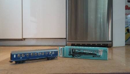 Evil New Rock Boots crush and destroy collectible vintage Märklin model train wagon for fun