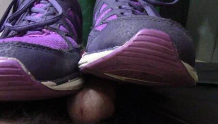 POV Sneaker CBT In The Cockboard Brings Me To Orgasms