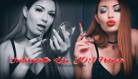 Intimate Lip JOI Tease