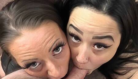 Shae teaches Indigo Dances an oral trick