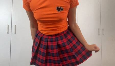 Abdl Little Kathy Masturbates in a Wet and Full Diaper