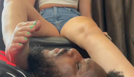 Bullied By Big Foot Blondie