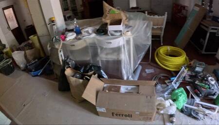 after the shopping session i come back home and the workin man