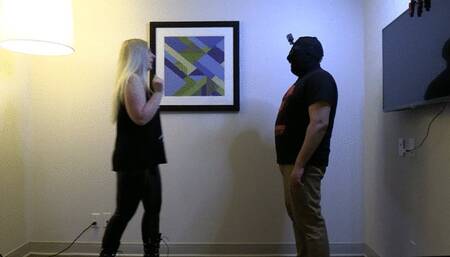 Ballbusting in All Black