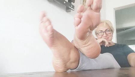 Diana Senior Admire my sublime Soles