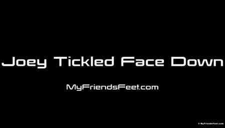 Boss Joey Tickled Face Down