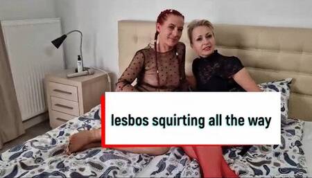 Lesbos squirting all the way: medium resolution