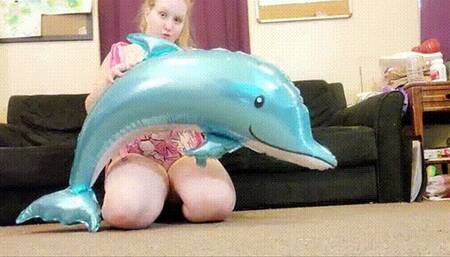 Mylar Dolphin Humping and Popping