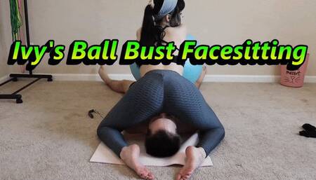 Ivy's Ball Bust Facesitting