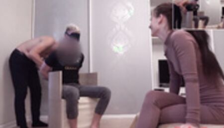 Kate Rich 7 - Real cuckold!!!!! Creampie in front of her husband - TripForFuck