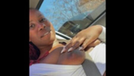 Public Car Pussy Play