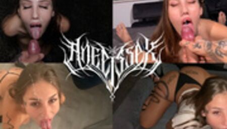 Angelssex Cumpilation #2 / Real Amateur Couple Compilation