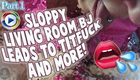 FWB and I start with a BJ and titfuck on the sofa, and end with a sticky creampie mess on the floor! BBW, blowjob, sloppy, wet, drool, lick, suck, spit, tittyfuck, natural, boobs, big tits, titfuck, MILF, Candyxxkitty PART 1 WMV