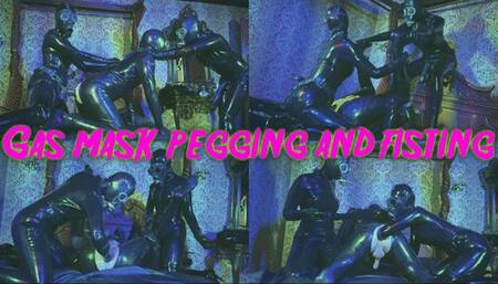 Gas Mask Pegging and Fisting with Mistress Patricia Valeska Maz Morbid HDR10 1080p 60fps