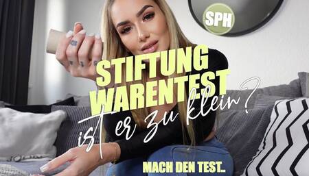 Stiftung Warentest - Ist er zu klein?