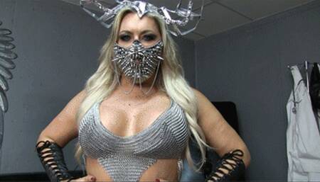 Gagged And Teased In Spiked Chastity Cage (1080p)