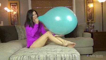 8 Balloon Blow2Pop Compilation #6 - Kylie Jacobs - MP4 1080p HD