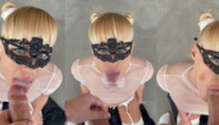 She made the nastiest deepthroat gagging + got facefucked I Onlyfans leaks I Saliva Bunny I Teaser