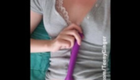 Trying My New G Spot Vibrator