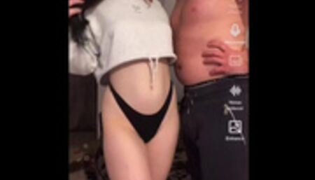 Hot babe and big cock Best ever tiktok NSFW transition ! Too hot not to watch !