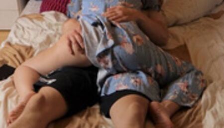 Stepmom Caught Stepson With Porn And Helped Him Cum Quickly