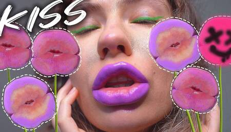 Virtual Violet Kiss