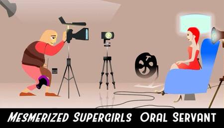 Mesmerized Heroine Supergirls Blowjob