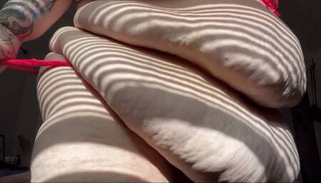 Behind the Scenes Panty Ripping- To fat for a 10x HD