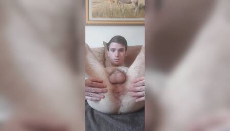 Fingering My Tight Twink Hole