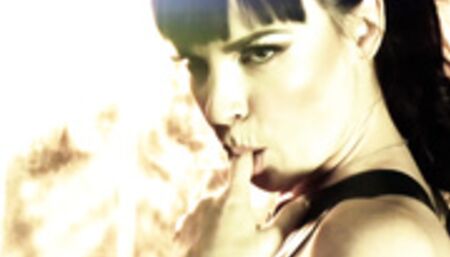 Lesbian double penetration fisted