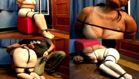 Tight in pantyhose! Grecia's encasement memories FULL CLIP - MP4