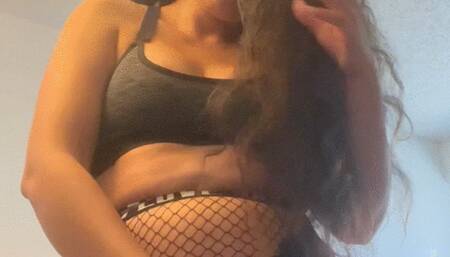 Femdom: Worship my Strap on while I fart