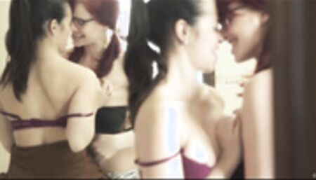 SexArt - Leila Smith Nekane And Taylor Sands Crazy Ride